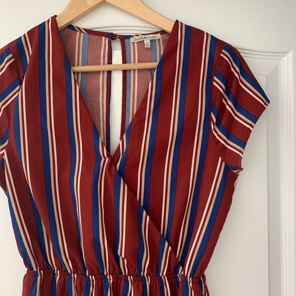 Striped jumpsuit - Picture 2 of 3